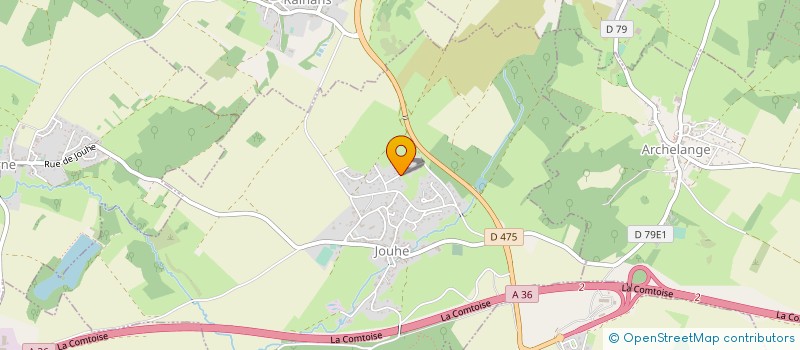 localisation de l'entreprise MONSIEUR DIDIER PAUL  JOUHE