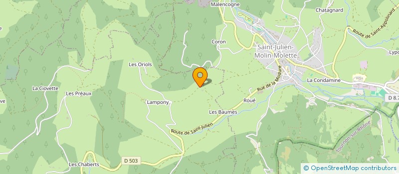 localisation de l'entreprise MONSIEUR DIDIER PAULET  BOURG-ARGENTAL