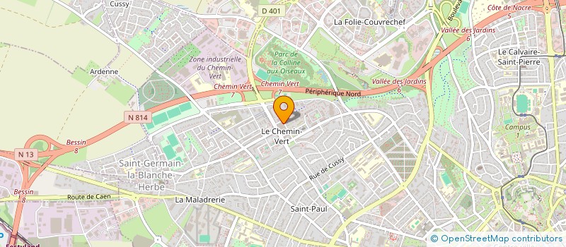 localisation de l'entreprise MONSIEUR DIDIER PAUMIER à CAEN