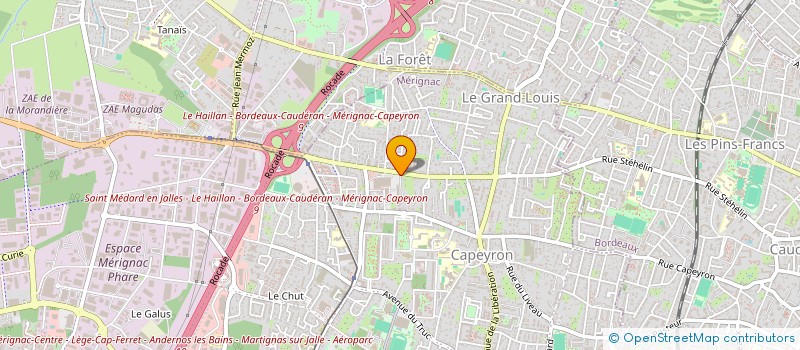 localisation de l'entreprise MONSIEUR DIDIER PAUSICLES à MERIGNAC