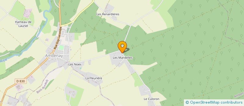 localisation de l'entreprise MONSIEUR DIDIER PAYET  AMBENAY