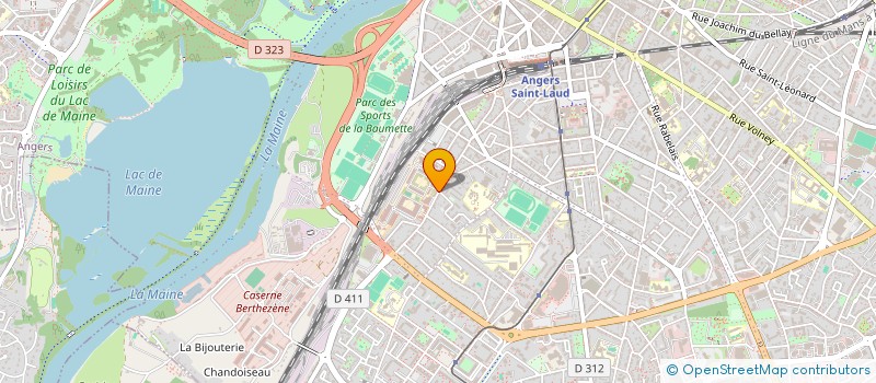 localisation de l'entreprise MONSIEUR DIDIER PEAN  ANGERS