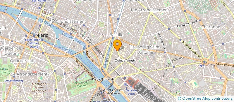 localisation de l'entreprise MONSIEUR DIDIER PEILLE  PARIS