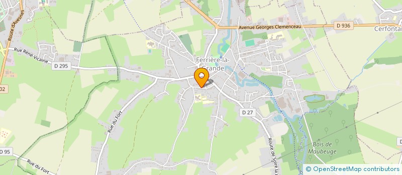 localisation de l'entreprise MONSIEUR DIDIER PELLETIER  FERRIERE-LA-GRANDE