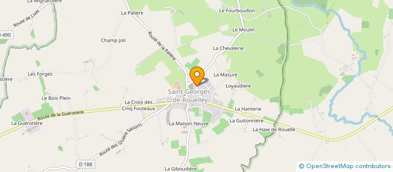 localisation de l'entreprise MONSIEUR DIDIER PENCHARD  SAINT-GEORGES-DE-ROUELLEY