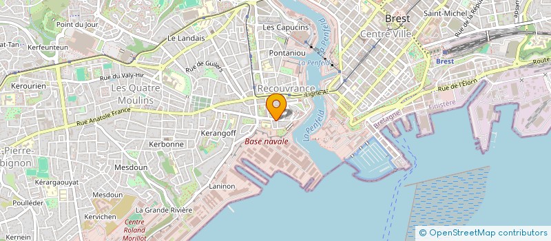 localisation de l'entreprise MONSIEUR DIDIER PENVEN à BREST