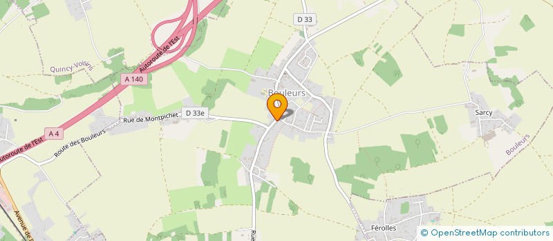 localisation de l'entreprise MONSIEUR DIDIER PERDRIAUX  BOULEURS