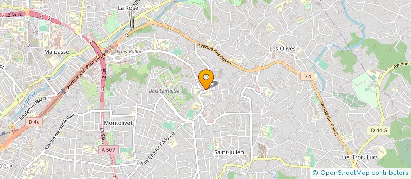 localisation de l'entreprise MONSIEUR DIDIER PEREZ à MARSEILLE 13EME