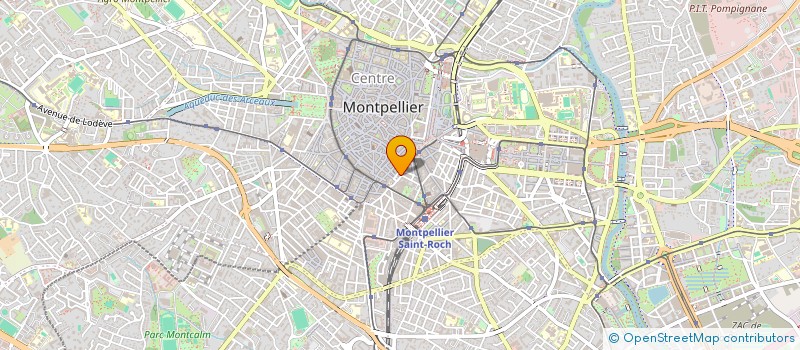localisation de l'entreprise MONSIEUR DIDIER PERREIN à MONTPELLIER