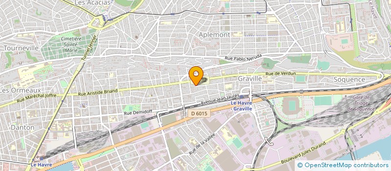 localisation de l'entreprise MONSIEUR DIDIER PERRIGAULT à LE HAVRE