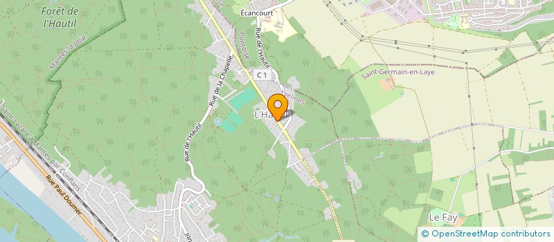 localisation de l'entreprise MONSIEUR DIDIER PERROT  TRIEL-SUR-SEINE