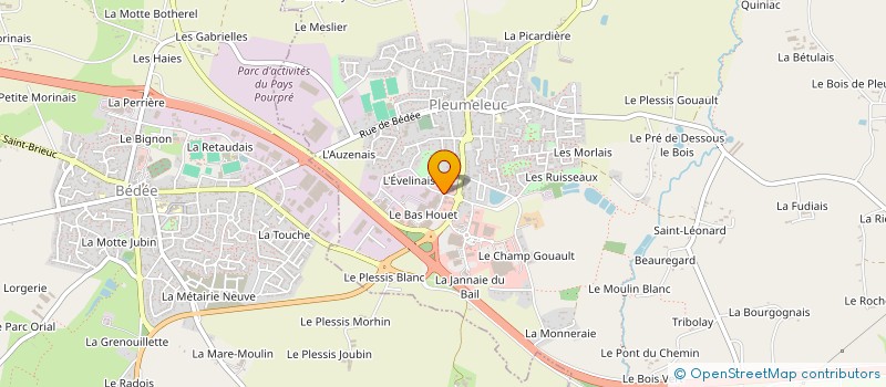 localisation de l'entreprise MONSIEUR DIDIER PERROT  BEDEE