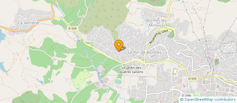 localisation de l'entreprise MONSIEUR DIDIER PESSARELLI à BORMES-LES-MIMOSAS