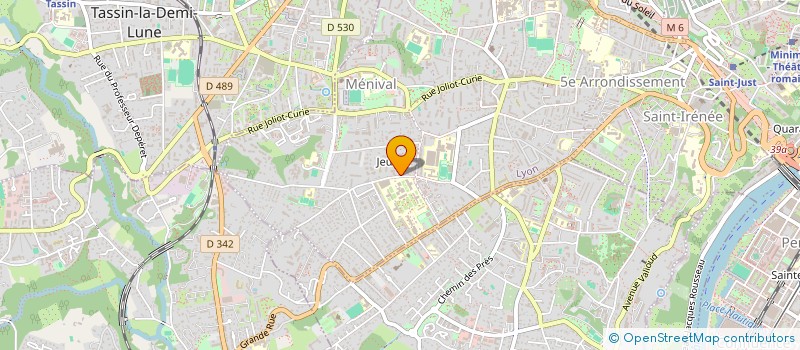 localisation de l'entreprise MONSIEUR DIDIER PESSON  LYON