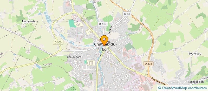 localisation de l'entreprise MONSIEUR DIDIER PETITHOMME  MONTVAL-SUR-LOIR