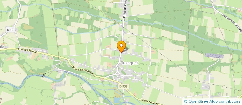 localisation de l'entreprise MONSIEUR DIDIER PEYRAGA  TUZAGUET