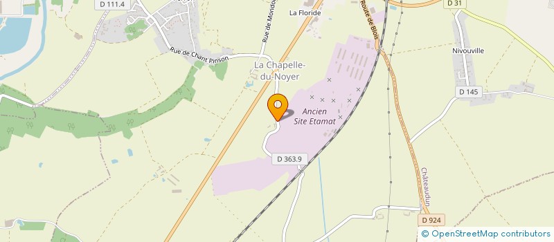localisation de l'entreprise MONSIEUR DIDIER PEYRET à LA CHAPELLE-DU-NOYER