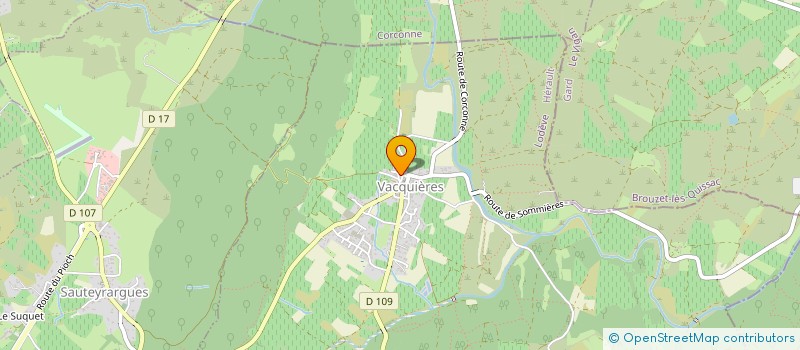localisation de l'entreprise MONSIEUR DIDIER PEYROLLE  VACQUIERES