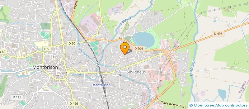 localisation de l'entreprise MONSIEUR DIDIER PHALIPPON  SAVIGNEUX