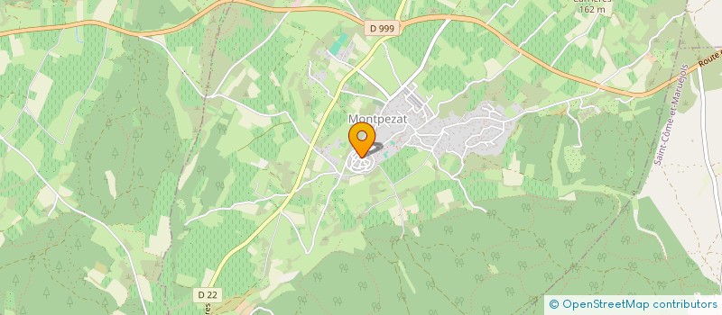 localisation de l'entreprise MONSIEUR DIDIER PHILBERT  MONTPEZAT