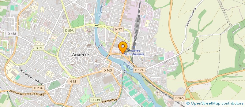 localisation de l'entreprise MONSIEUR DIDIER PICHLY à AUXERRE
