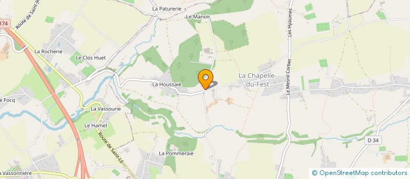 localisation de l'entreprise MONSIEUR DIDIER PICQUENARD  SAINT-AMAND-VILLAGES