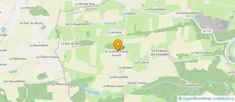 localisation de l'entreprise MONSIEUR DIDIER PIEDNOIR à SAINT LEONARD DES BOIS