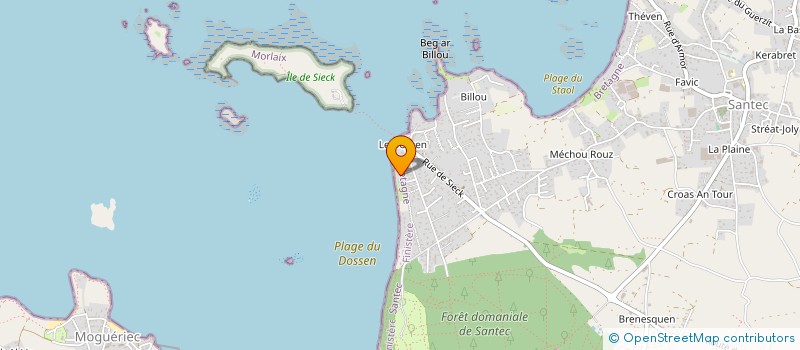 localisation de l'entreprise MONSIEUR DIDIER PIERRE BONNET  SANTEC