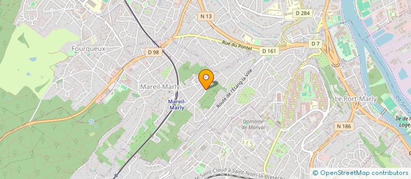 localisation de l'entreprise MONSIEUR DIDIER PIERSON  MAREIL-MARLY