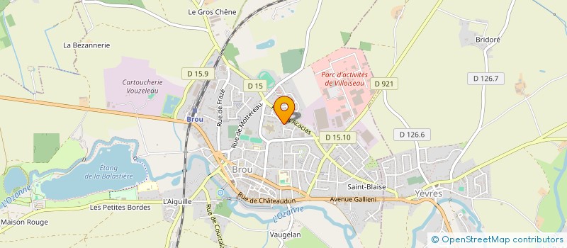 localisation de l'entreprise MONSIEUR DIDIER PIGEARD à BROU