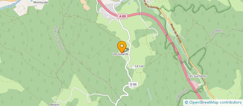 localisation de l'entreprise MONSIEUR DIDIER PINAY  CHABRELOCHE