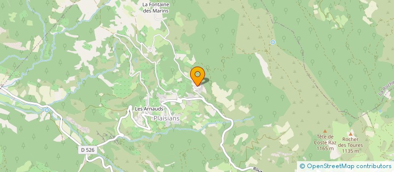 localisation de l'entreprise MONSIEUR DIDIER PINGOT  PLAISIANS