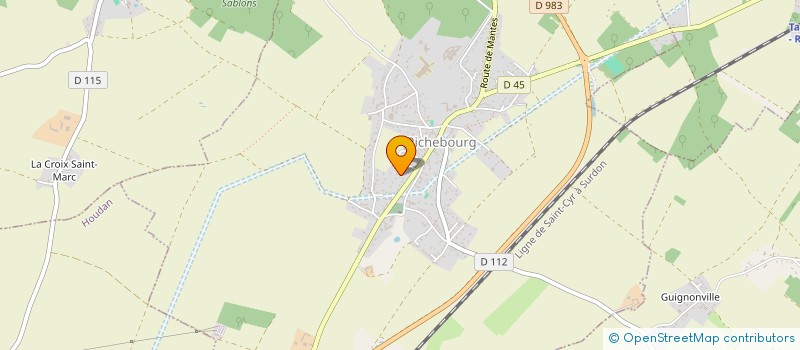 localisation de l'entreprise MONSIEUR DIDIER PINSARD à RICHEBOURG