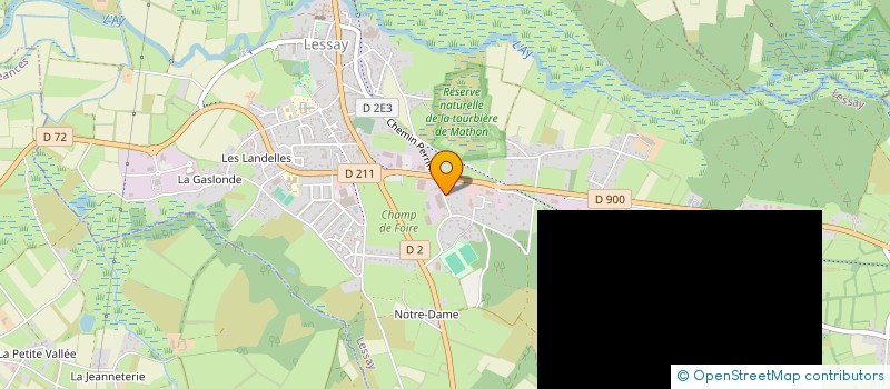 localisation de l'entreprise MONSIEUR DIDIER PIQUET  LESSAY