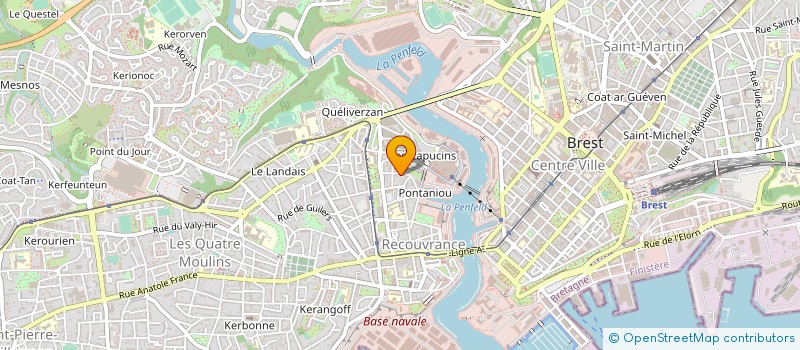 localisation de l'entreprise MONSIEUR DIDIER PIRON à BREST