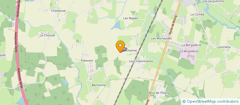 localisation de l'entreprise MONSIEUR DIDIER PIROUX  SAINT-ETIENNE-DU-BOIS