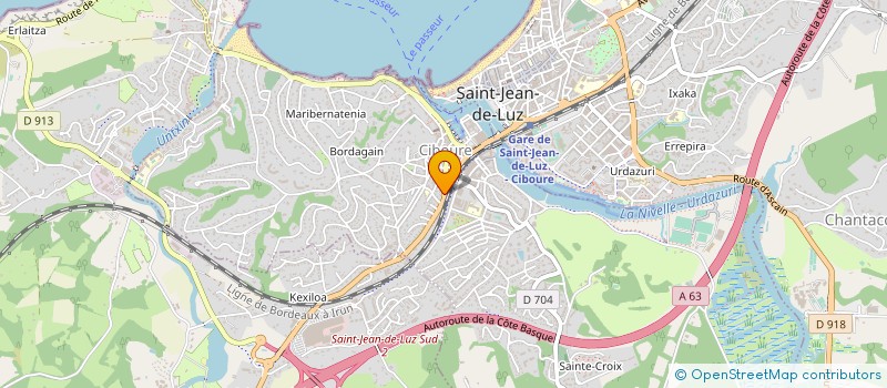 localisation de l'entreprise MONSIEUR DIDIER PISANI  CIBOURE