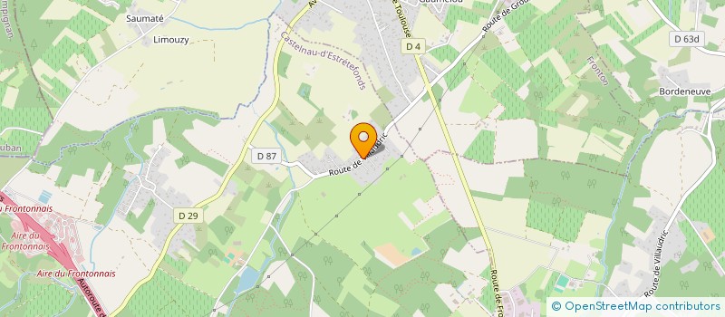 localisation de l'entreprise MONSIEUR DIDIER PISSINIS  CASTELNAU-D'ESTRETEFONDS