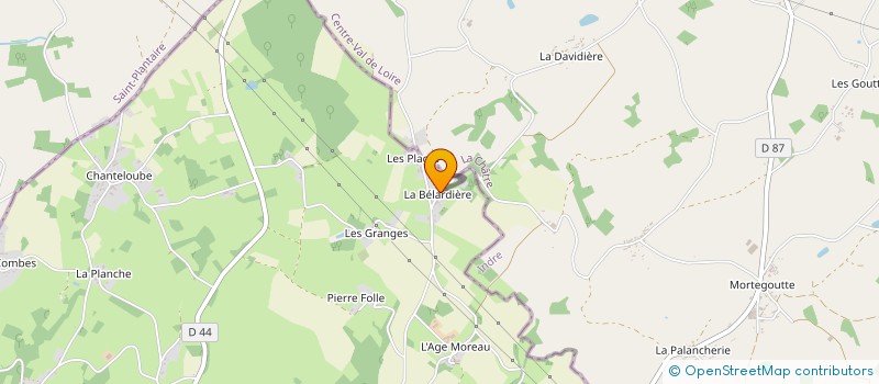 localisation de l'entreprise MONSIEUR DIDIER PLANCHON à FRESSELINES