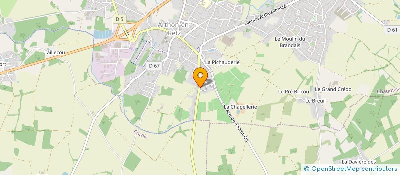 localisation de l'entreprise MONSIEUR DIDIER PLANTIVE à CHAUMES-EN-RETZ