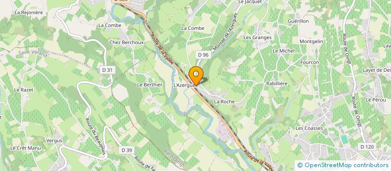 localisation de l'entreprise MONSIEUR DIDIER PLANUS à VAL D'OINGT