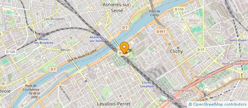 localisation de l'entreprise MONSIEUR DIDIER PLATON à CLICHY