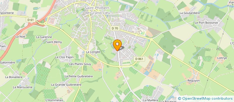 localisation de l'entreprise MONSIEUR DIDIER POGU  SAINT-PHILBERT-DE-GRAND-LIEU