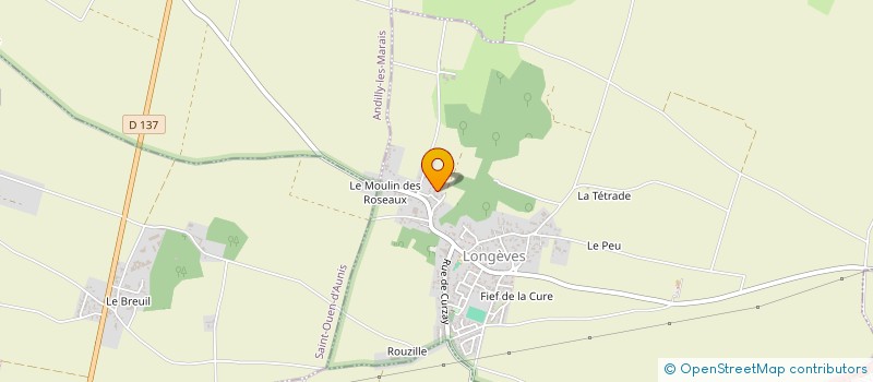 localisation de l'entreprise MONSIEUR DIDIER POITEVIN  LONGEVES