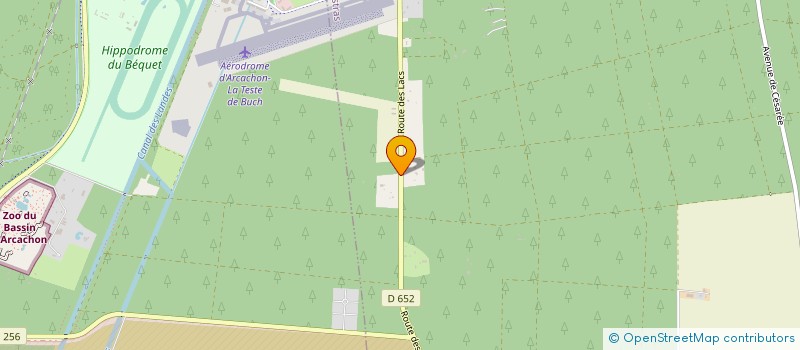 localisation de l'entreprise MONSIEUR DIDIER PONCHON  GUJAN MESTRAS