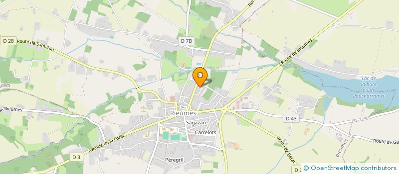 localisation de l'entreprise MONSIEUR DIDIER PONS  RIEUMES