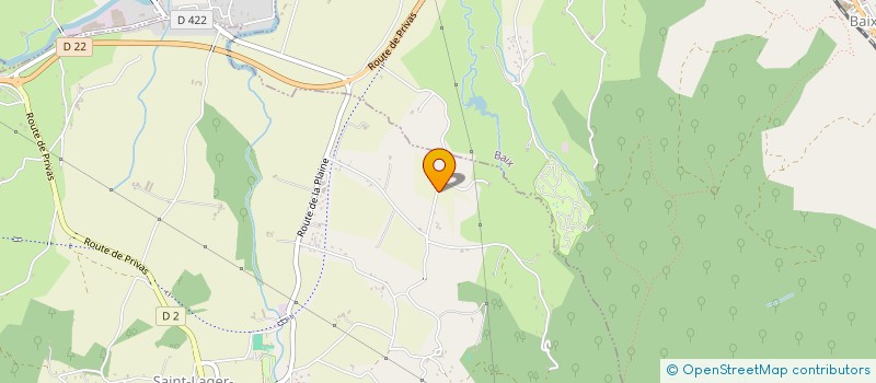 localisation de l'entreprise MONSIEUR DIDIER PONSON  SAINT-LAGER-BRESSAC