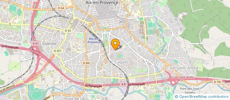 localisation de l'entreprise MONSIEUR DIDIER PORACCHIA à AIX-EN-PROVENCE