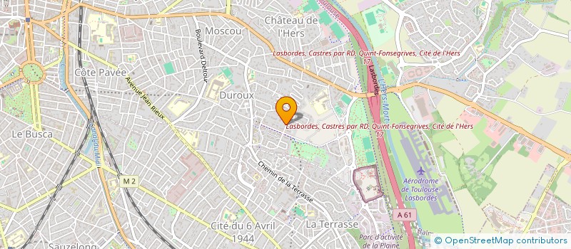 localisation de l'entreprise MONSIEUR DIDIER PORTE-NADAU à TOULOUSE