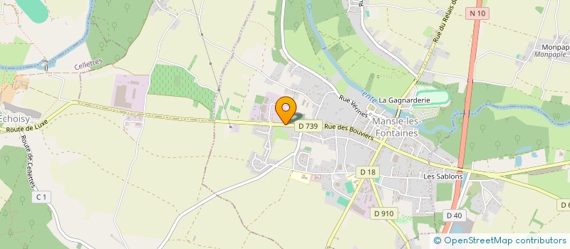 localisation de l'entreprise MONSIEUR DIDIER PORTEJOIE à MANSLE-LES-FONTAINES